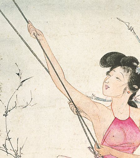 顺义-胡也佛的仕女画和最知名的金瓶梅秘戏图